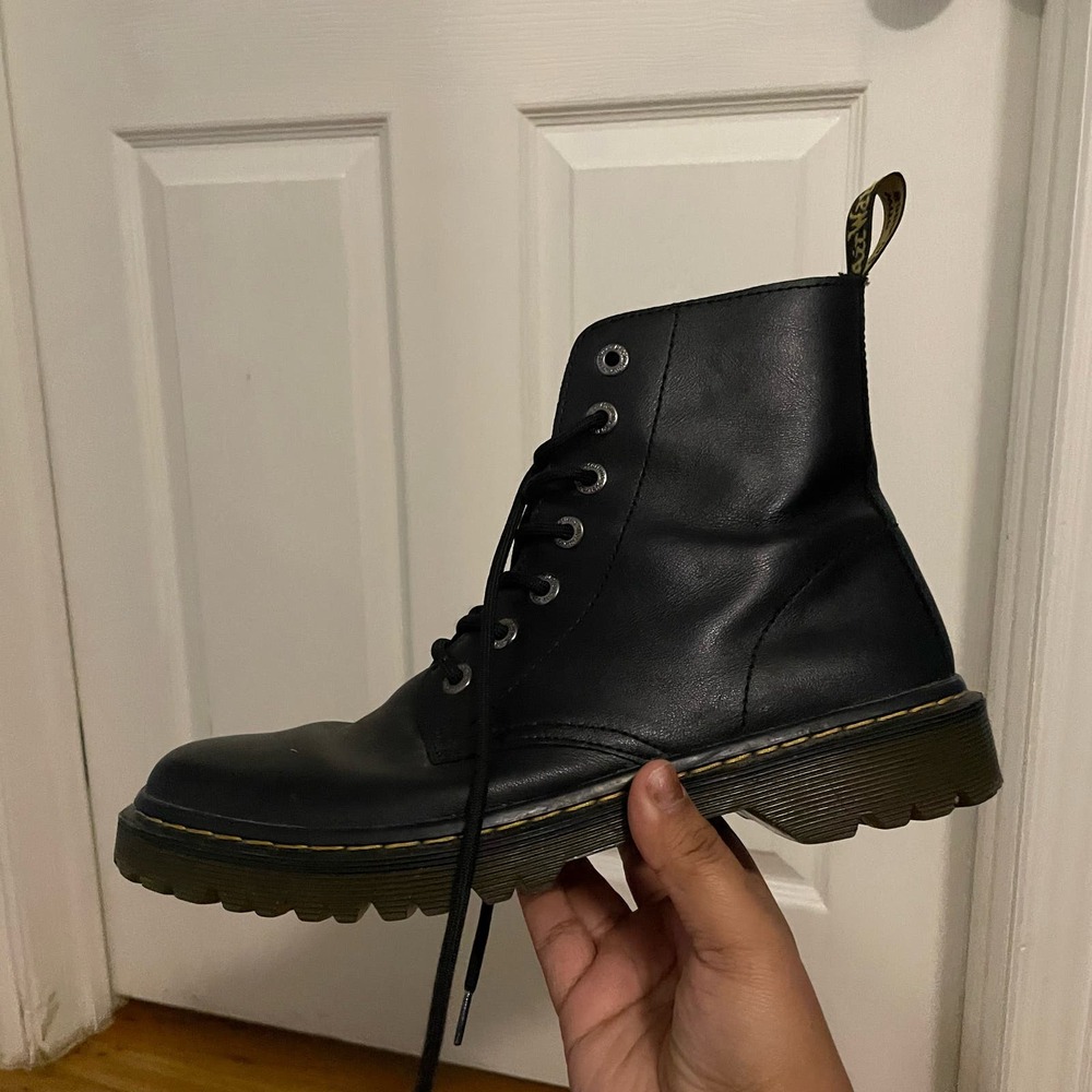 Dr. Martens black luana boots in size 10. New without tags/box